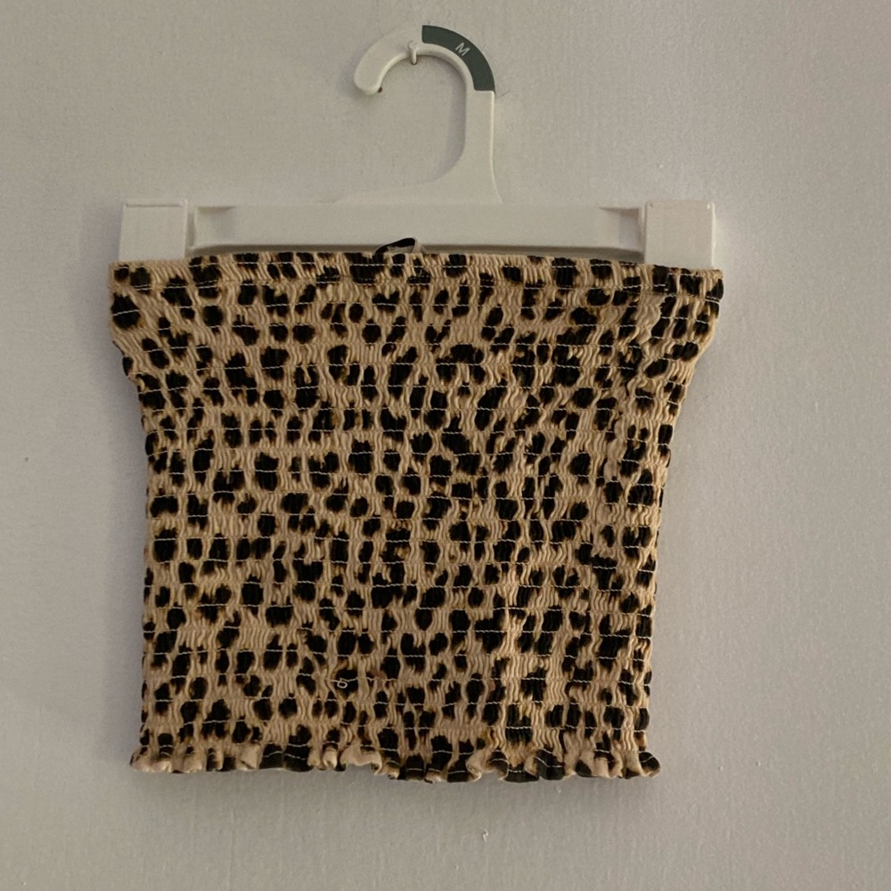 kids cropped tube top